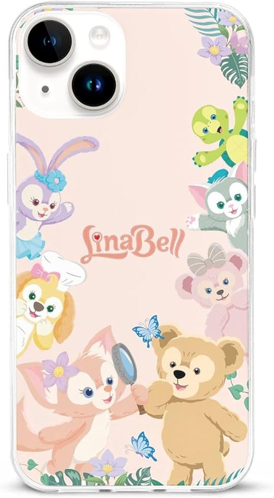 Amazon.co.jp: iPhone 15 ケース ダッフィーフレンズ iPhone 15 カバー